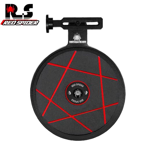 REDSPIDER Aluminum 1/8 1/10 RC Tire Gluing Tools RC semi-Automatic tire Gluer Fit for Including 40MM and Tires Below 40MM 1/8 1/10 On-Road/Off-Road/Drift Car（Black）