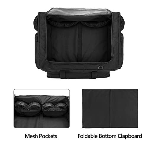 GOBUROS RC Car Bag for 1/8 and 1/10 Car, RC Carry Case(Patent Design) | Compatible with Traxxas 1/8 Car, Multi-Pockets to Store Tools and Accessories, Adjustable Shoulder Strap for Easy Carrying