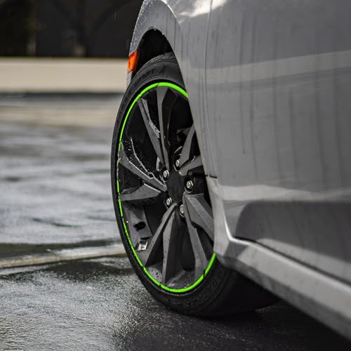 ERA Paints Green Wheel Paint With Omni-Curing Catalyst Technology - 2K Aerosol Glossy Finish With High Temp Resistance And Extreme Durability Against Color Fade And Chemicals Like Brake Fluid - color: Green 2K Spray Paint Only