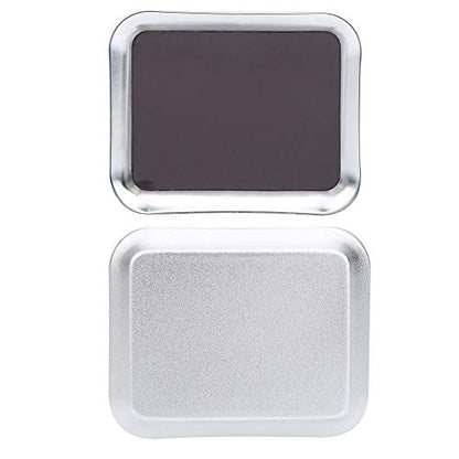 Aluminum RC Repair Screw Tray Magnetic Tool Board for Model Car Boat Drone (Silver) - color: Silver
