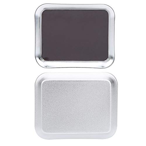Aluminum RC Repair Screw Tray Magnetic Tool Board for Model Car Boat Drone (Silver) - color: Silver