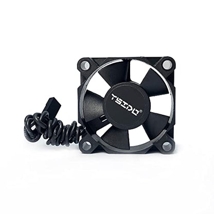 2Pack YSIDO RC Motor Cooling Fan Heatsink 3010 3510 4010 Cooler DC 5-8.4V Compatible with HSP HPI Wltoys Himoto Tamiya Redcat 1/10 1/8 RC Car Truck Boat 3650 540 550 4268 4274 Motor (2pcs 3510 Fan)