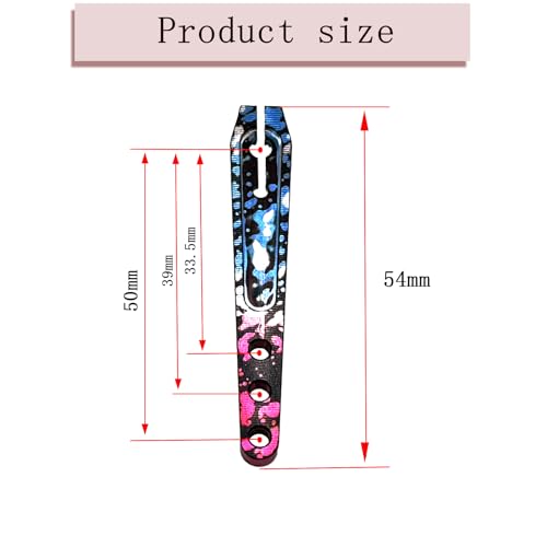 2Pcs Aluminum 1.75inch 25T Servo Arm Horn Long Steering Servo Arms Compatible Futaba Savox Xcore HL HSP HD Power Rc Servos for RC Airplanes RC Plane Crawler Car（Multicolour）