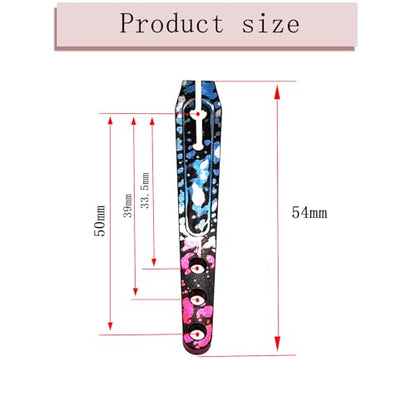 2Pcs Aluminum 1.75inch 25T Servo Arm Horn Long Steering Servo Arms Compatible Futaba Savox Xcore HL HSP HD Power Rc Servos for RC Airplanes RC Plane Crawler Car（Multicolour）