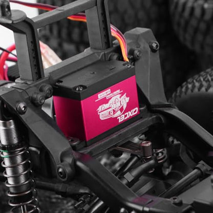 40KG Waterproof 180° Digital Servo with Metal Gears for TRX4 SCX10 | 40KG high torque digital servo with waterproof housing, metal gears and 180° travel for precise steering performance