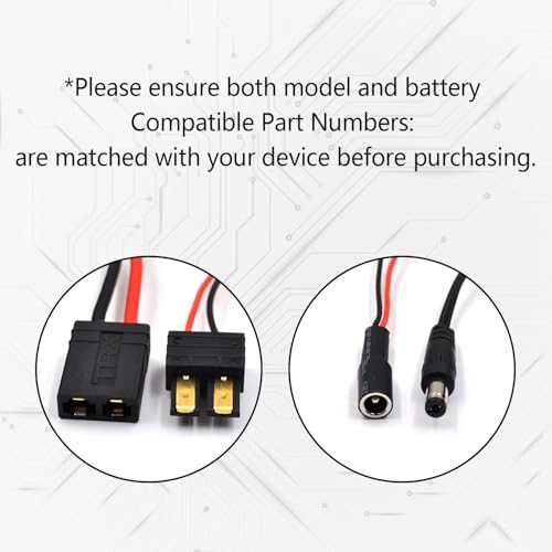 (2-Pack) 8.4V 3000mAh Ni-MH Battery with TRX Plug for RC Vehicles | For Tamiya, Traxxas, LOSI, Associated, HPI and Kyosho RC cars, trucks, boats and buggies; includes 4.8V–12V charger. - color: (2-Pack) 8.4V 3000mAh TRX