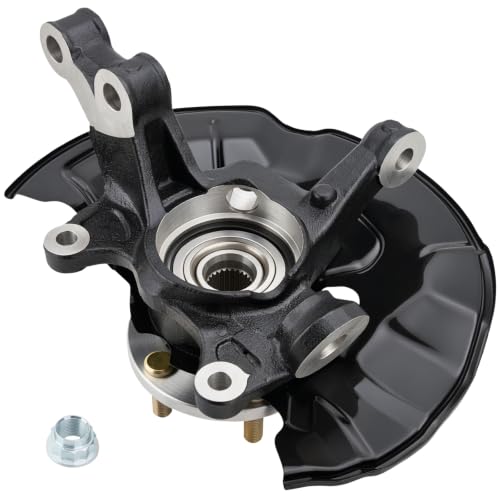Steering Knuckle Wheel Hub Bearing Assembly Front Right | Compatible with Corolla 2009-2019, Matrix 2014-2019, 698-476 - size: Right