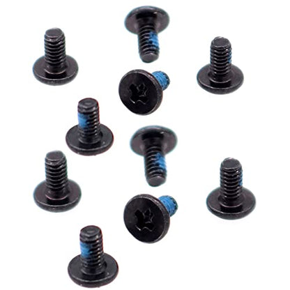 Deal4GO M2x4mm M.2 SSD Flat-Head Phillips Screw Replacement for Dell HP ASUS Acer Lenovo Laptop Desktop Daughter Board Cooling Heatsink - Black - size: M2x4.0mm