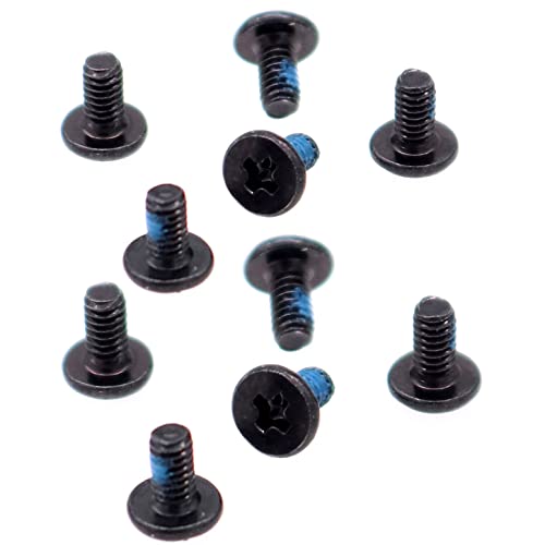 Deal4GO M2x4.5mm Flat-Head Phillips Screw Replacement for Dell HP ASUS Acer Lenovo Laptop Desktop I/O Board Bottom Case - Black - size: M2x4.5mm