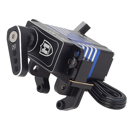 MEUS RACING TRX4M Servo Arm 25T Servo Horn for High Torque Micro Servo TRX4M 1/18 RC Crawler Upgrades Parts, 2pcs, Not for Stock Servo - size: TRX4M Servo Arm 2 Pack