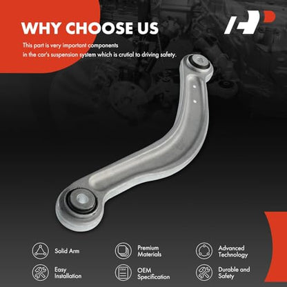 A-Premium Rear Right Upper Control Arm, with Bushing | Compatible with Mercedes-Benz C250 & CLS550 2012-2014, C300 & C350 & C63 AMG 2008-2014, E350 & E550 2010-2014