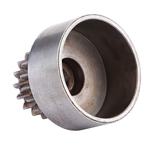 02023 Metal Clutch Bell, Double Gears CNC Machined RC Clutch Bell RC Model Upgrade Part for 94122 1/10 Car Drift Vehicle Accessory
