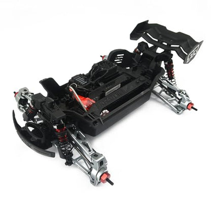 Hobby Details Aluminum Upgrade Parts Set for ARRMA Mini Kraton 4x4 1/16, Front & Rear A-Arms, Knuckle, Steering,Titanium Color (Front Knuckle) - color: Front Knuckle
