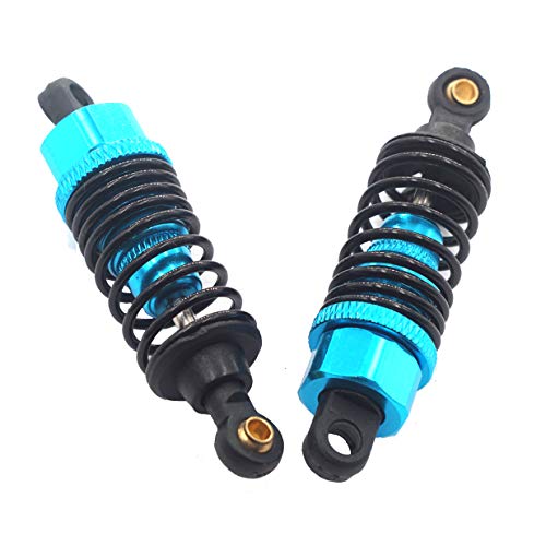 2Pcs Vgoohobby Aluminum Shock Absorber Dampers Suspension Upgrade Parts 68mm Compatible with HSP Redcat Lightning EP Drift EPX Pro STK 94123 94103 94102 94122 On-Road Drift Car,Blue…