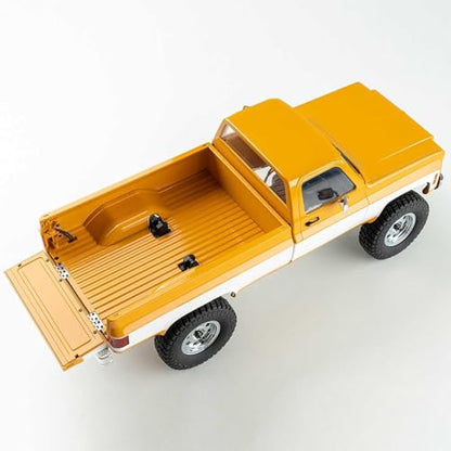 FMS 1/18 FCX18S Chevy K10 S RC Crawler RTR with License Red, RC Pickup Truck 4x4 Chevy Hobby Grade 2-Speed Transmission Monster Truck for Adults with Led Light (red)