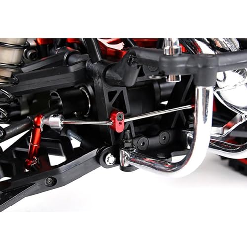 CNC Metal Balance Bar Sway Kit (Red) | for 1/5 HPI ROFUN ROVAN King Motor Baja 5b 5t 5sc Rc Car Parts - color: Red