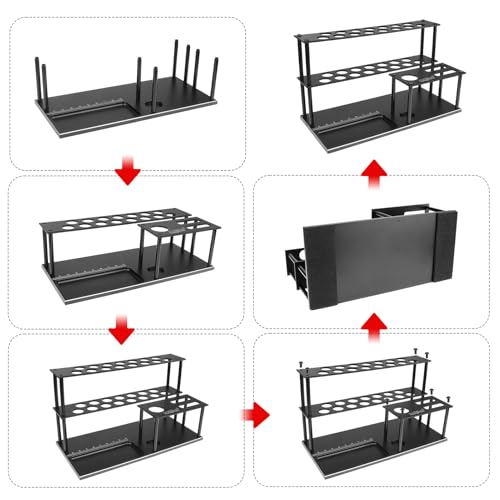 HobbyPark Screwdriver Organizer Tool Holder RC Tools Stand (Unassembled) for RC Cars Trucks Quadcopters Drones Helicopters Airplanes Boats Models