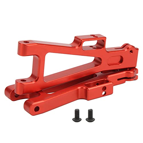 Metal RC Suspension Arm Set for JLB 1/10 Truck, Sturdy and Durable Front Rear Forearm, Perfect for DIY Upgrade, (Red) - color: red