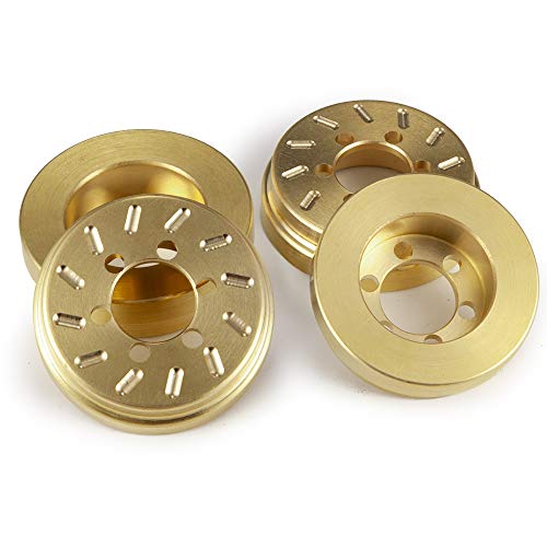 Brass RC Wheel Weight Block Counterweight for 1/10th RC Crawler Car | 1.9" 2.2" Beadlock Wheels Upgrade Parts