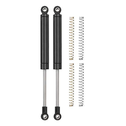 RCLIONS 120mm RC Shock Absorber Damper Internal Spring for 1/10 Crawler Car | 1Set/4PCS,TRX4 SCX10 II III D90 Redcat Gen7 Gen8 Upgrade Parts - size: 120mm