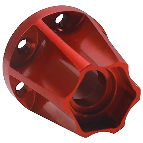 ShareGoo Aluminum 12mm Wheel Hex Hub Extension Adapter Compatible with 1.9 2.2inch Beadlock Wheel Rim Axial SCX10 TRX-4 Gen7 D90 1/10 RC Crawler Car (22mm) - size: 22mm