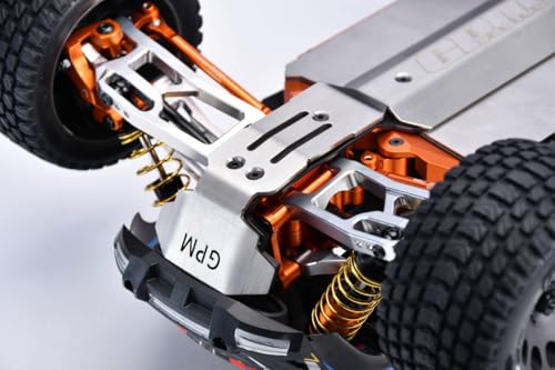 GPM Stainless Steel Chassis Skid Kit for Mini Maxx Monster Truck-107154-1