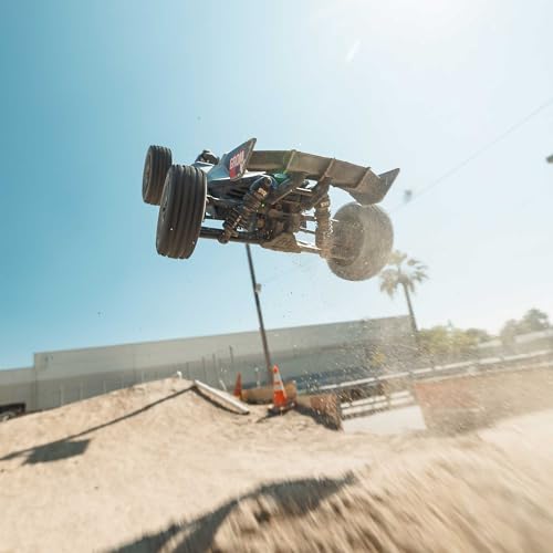 ARRMA Typhon GROM 4X4 223S BLX Brushless RC Buggy, RTR, Blue | Small Scale, DSC, Battery & Charger Included, ARA2306ST2 - color: Blue
