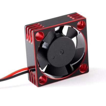 Universal RC Motor ESC Cooling Fan, High Speed Dissipation 30mm*30mm Aluminium Alloy RC Electric Motor Cooling Fan Universal Fit for RC Car Fan Mount Hole 24mm