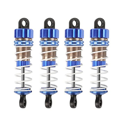 HAIBOXING RC Cars Spare Parts Aluminum Capped Oil Filled Shocks 4pcs Apply to 2021 New Version 18858 & 18859 &18859A M1882 - size: Oil Filled Shocks