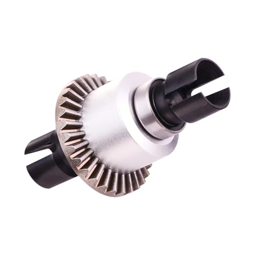 45# Steel Differential Diff Gear for 1/16 H16207 16208 16209 16210 H16H H16E H16P H16BM H16BM H16GT H16DR Series Upgrades Part Silver - color: Silver