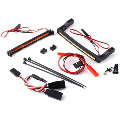 Front & Rear Light Bar for Arrma 1/14 Mojave Grom | RC Car-Headlights & Rear Taillight Upgrade Part