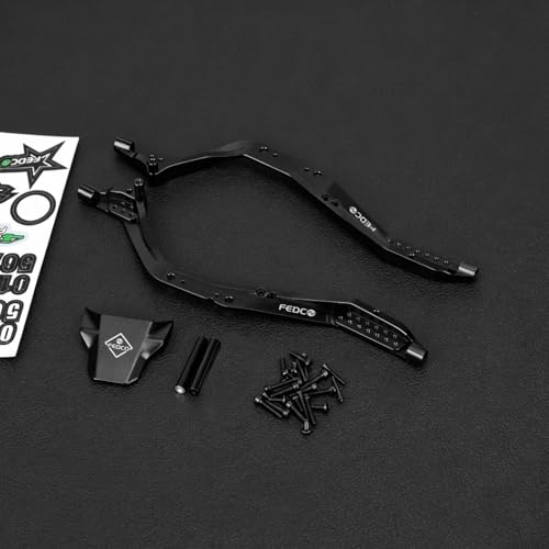 SCX30 LCG Chassis Frame Kit for Axial SCX30 Bronco/Wrangler Upgrades | CNC Adjustable Suspension SCX30 Frame For 1/30 RC Crawler