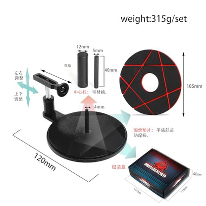 Semi-Automatic Gluer Remote Control Car Tire RC Tire Gluing Tools Suitable for 1/8 1/10 Scale and 40MM and Below Tires. Tires for Crawler/Off-Road/Drift Cars and Racing RC Cars. (Black)