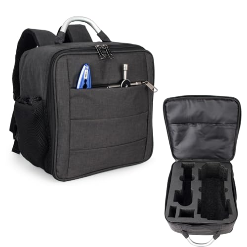 TRX4M Storage Bag Outdoor Backpack Carrying Case with Multi Pockets for Tools and Other Accessories for 1/18 RC Crawler TRX4-M Adjustable Shoulder Strap