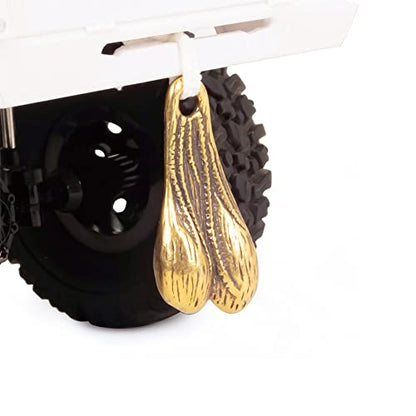 Hanging Truck Ball Nut 1/10 Scale RC Accessories Metal Truck Balls Nuts for 1/10 RC Crawler TRX4 TRX6 SCX10 Wraith Capra Redcat MST CC01 (Truck Nuts) - color: Truck Nuts