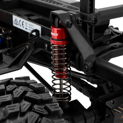 Adjustable RC Oil Shock Set for 1/10 RC Crawler SCX10 TRX4 D90,110mm | Aluminum Alloy & Nylon Material, Durable - size: 110mm