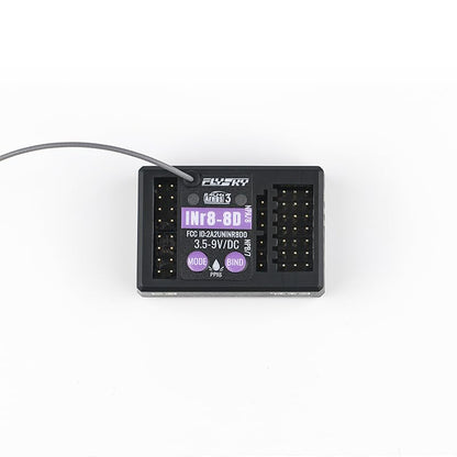 Flysky INr8-8D 2.4GHz 8CH AFHDS3 Receiver PWM PPM Ibus for RC Car | Compatible Transmitters Noble NB4 Series