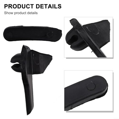Plastic Mount Demount Head Inserts for Duck Head Tire Changer - Rim Protector Pads to Prevent Scratches - Fit for Auto Shop Tools - Black 20pcs