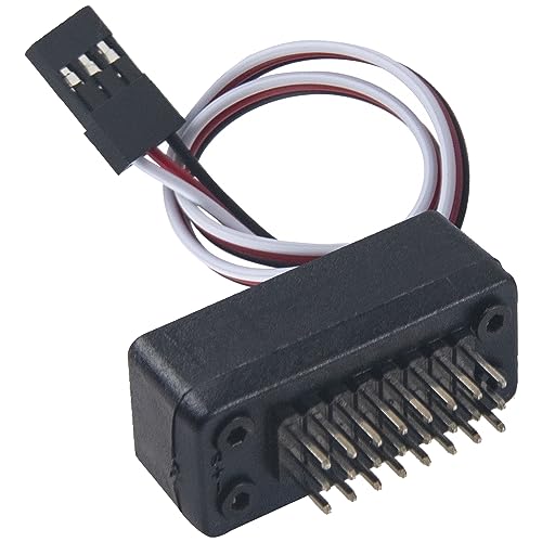 RC Car CH3 Extender CH3 Control Switch 8-Port Hub Third Channel Switch Compatible with 1/8 1/10 1/16 RC Car Led Winch Roof Led Light