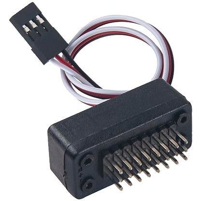 RC Car CH3 Extender CH3 Control Switch 8-Port Hub Third Channel Switch Compatible with 1/8 1/10 1/16 RC Car Led Winch Roof Led Light