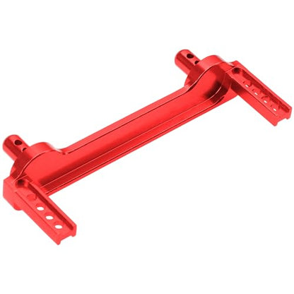 ShareGoo Metal Front & Rear Body Mounts Body Posts Compatible with Hyper Go H16BM H16DR H16 MJX 16207 16208 16209 16210 1/16 RC Car Upgrade Parts (Red) - color: Red