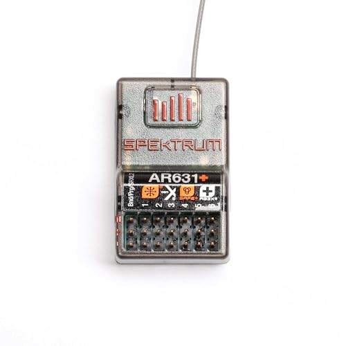 Spektrum AR631+ 6 Channel AS3X+ & Safe Receiver, SPM-1031