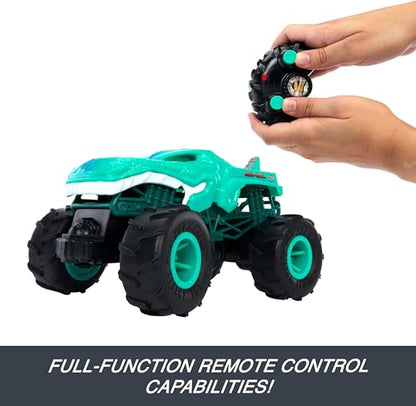 Hot Wheels Monster Trucks Mega-Wrex Battery-Powered RC Truck with All-Terrain Tires - style: Mega-Wrex