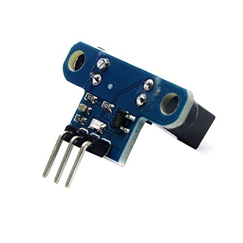DAOKI 5Pcs Speed Measuring Sensor IR Infrared Slotted Optical Optocoupler Module Photo Interrupter Sensor for Motor Speed Detection or Arduino with Encoders