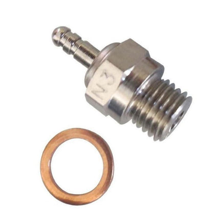 3-Pack Hot Spark Glow Plug N3 No.3 70117 Compatible with Kyosho HSP HPI Redcat 1/8 1/10 RC Nitro Engines Car Truck Buggy - size: N3 No.3