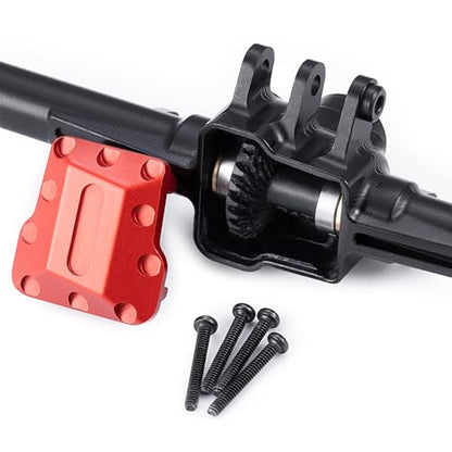Metal Rear Axle Complete Axles for TRX4M Upgrades 1/18 | RC Crawler Car, Black - size: Rear Axle