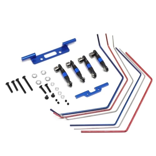 Front and Rear Wide Sway Bar Anti Roll Bar Kit for Tra-xxas for SLA-sh 2WD 1/10 RC Car Upgrades Parts Accessories