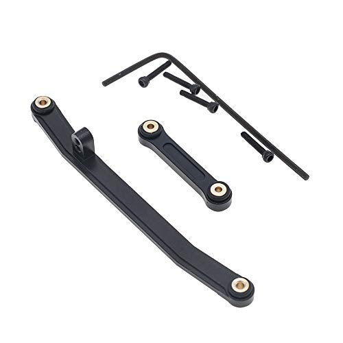 Suspension Links Set&Steering Rod Tie for AXIAL 1/24 SCX24 C10 AXI00001 Wrangler JLU AXI00002 Bronco AXI00006 Upgrades RC Crawler Car