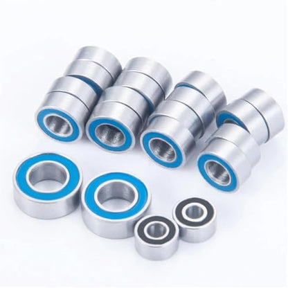 Bearing Kit for Axial for SCX24 90081 AXI00001 AXI00002 AXI00004 AXI00005 AXI00006 20PCS Steel Ball Bearing Set 1/24 RC Crawler Car