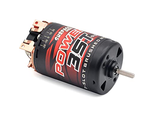Integy Surpass Hobby Crawler 550 Size 35T 3-Slot Stator Brush Motor for 1/10 RC